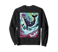 Wal Wellen Meer Aquatic Ocean Animal Sweatshirt