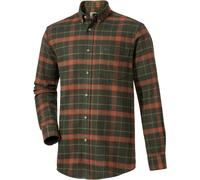 Wald & Forst Flanellhemd Darko Dunkeloliv kariert (Größe: 3XL) 47/48 grün