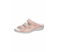 Waldläufer 204501 168 089 Damen Komfort Pantolette Gunna Apricot - Multicolor Rot 37,5