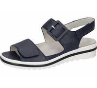 Waldläufer Damen Komfortsandale Hakura 351013 139 194 Blau Größe 38,5 EU