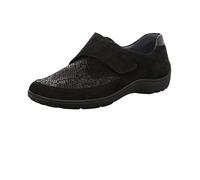 Waldläufer Henni-Soft Damen Klettschuh in Schwarz, Größe 8