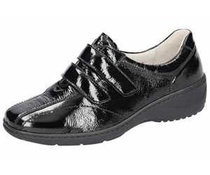 Waldläufer 607302 143 001 Damen Klettverschlussschuh Kya Schwarz Schwarz 40,5
