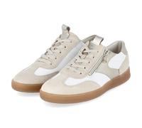 Waldläufer 704005-300/213 Damen Sneaker Low Leder in beige-Kombi - Gr. 37