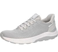 Sneaker WALDLÄUFER "H-CARL", Herren, Gr. 10 (44,5), hellgrau, Synthetik, Textil, unifarben, Schuhe Sneaker, Freizeitschuh, Halbschuh, Schnürschuh in veganer Verarbeitung, H-Weite (54477519-10)