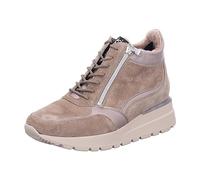 Waldläufer Sneaker Leder Taupe Warmfutter - 39