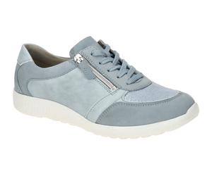 Waldläufer 815M01 408 267 hell-blau - bequeme Slipper für Damen - Größe 37.5