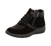 Waldläufer Tonia Stiefelette schwarz M-Weite Stretch - Größe 37