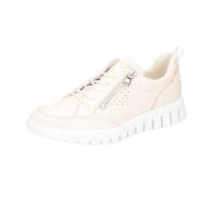 Waldläufer 916003-169/111 orthopädischer Schnürhalbschuh Glattleder Damen in beige - Gr. 40