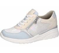 Waldläufer 927H02 703 267 Damen Sneaker Carla Hellblau Beige Multi Blau 40
