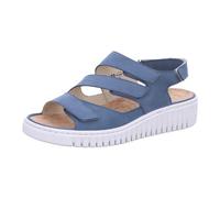 Waldläufer Komfort Sandalen für Damen, blau, Gr. 41 EU / 7,5 UK