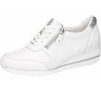 Waldläufer Damen Sneaker Himona Weite H Hirschleder Weiß Größe 41 EU / 7,5 UK