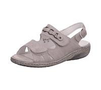 WALDLÄUFER Damen Sandalen & Sandaletten grau Gr. 7
