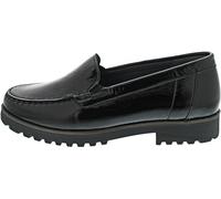 Waldläufer Slipper H-Elisa – Bequemer Damen-Slipper, Schwarz, Gr. 39 EU / 6 UK