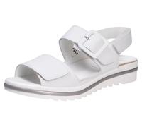 Waldläufer Damen-Sandale Hakura 351013 H-Weite Weiß Größe 6