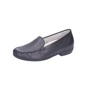 Waldläufer 437502 H-Weite Mokassin schwar 6