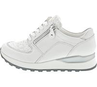 Waldläufer Sneaker Hiroko H64007-335/150 Leder & Textil Weiß EU 38
