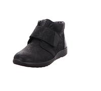 Waldläufer M-Ira Klett-Bootie, Nubuk- / Lackleder, schwarz, Wechselfußbett, Weite M 815801-201-001, Größe 40 EU