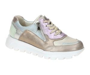 Waldläufer Ajala Sneaker Schuhe taupe grau metallic H-Weite 993004 - Größe 39