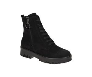Waldläufer Alea Stiefeletten Boots schwarz Glitzer H-Weite - Größe 39.5