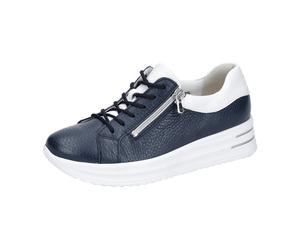 Waldläufer Arianna Plateau Schuhe blau weiß 755006 für Damen, blau, Größe 38 ½ EU / 5,5 UK