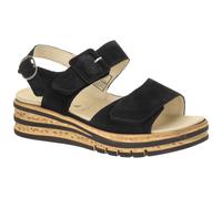Waldläufer Arlene Plateau Sandale schwarz K-Weite 677001 - Größe 38