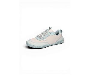 Waldläufer Barfussschuhe H-Britt Nubuk Embo (anatomisch Zehenbox, flexible Sohle) hellgrau/blau Damen, Größe Euro (US) 39 (8,5)
