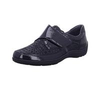 Waldläufer Klettschuh 496H31 Damen – bequem bis 25 mm Absatz/Keil – Schwarz Gr. 37½ EU (4,5 UK)