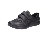 Waldläufer Damenschuh M-Ira, bequem bis 25 mm Absatz/Keil, Schwarz Größe 37 EU / 4 UK