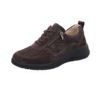 Waldläufer Bequeme Schnürschuhe für Damen, braun, Größe 38 EU / 5 UK