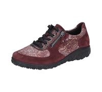 Waldläufer Bequeme Schnürschuhe für Damen, rot, Größe 40 ½ EU / 7 UK
