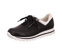 Waldläufer Bequeme Schnürschuhe für Damen, schwarz, Größe 37 ½ EU / 4,5 UK