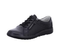 Waldläufer Bequeme Schnürschuhe für Damen, schwarz, Größe 37 EU / 4 UK