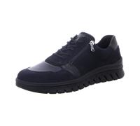 Waldläufer Bequeme Schnürschuhe für Herren, blau, Größe 42 EU / 8 UK