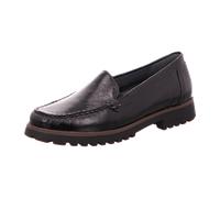 Waldläufer Bequeme Slipper für Damen, schwarz, Größe 40 ½ EU / 7 UK