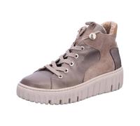 Waldläufer Damenschuhe Schnürstiefeletten Beq.Schn./Schlupfst.b.30cm Schaft Gr.8 Beige