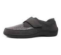 Waldläufer Henni Slipper Schuhe grau carbon Klett 496H31 - Größe 40