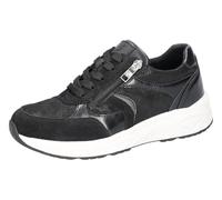 Waldläufer Damen Sneaker ORDER HAVANA FLAT Schwarz Größe 40 EU / 6,5 UK
