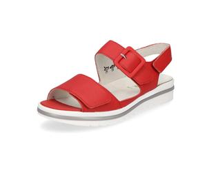 Waldläufer - Damen Sandale Hakura rot Rot - Gr. - UK 5½