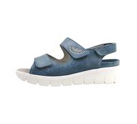 Waldläufer Damen Sandalette - K blau (5), Gr. 7,5