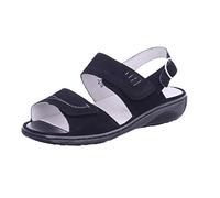 Waldläufer Damen Sandaletten 210001 210001-191001 schwarz 134020