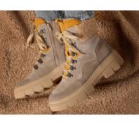 Waldläufer - Damen Schlupfstiefelette SAIGA nottenubea gefüttert - Gr. - UK 4½