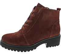 Waldläufer Damen Schnürstiefel H-Luise Weite H Rot Größe 40 (EU) / 6,5 UK