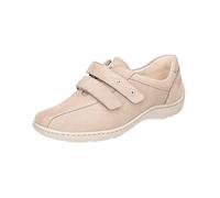 Damen Waldläufer Freizeit Schnürer beige 496301 38,5