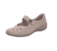 Waldläufer HENNI 496309 191 070 grau - Mary-Jane Ballerina - Größe 42