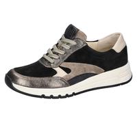 Waldläufer - Damen Sneaker APRIL ironschwarz IRON SCHWARZ CREME - Gr. - UK 7