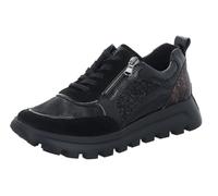 Waldläufer Damen Sneaker Low H-Ajala-Soft Schwarz/Moro