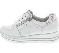 Waldläufer Halbschuhe Lana 758009 Plateau Weiß Silber Bequem Größe 37