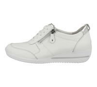 Waldläufer Halbschuhe Himona 980007 Damen Hirschleder H-Weite Weiß/Silber Größe 5.5