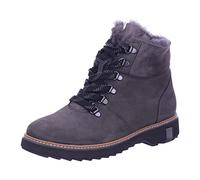Waldläufer Damen Stiefel Hitomi BEAR DOUBLEFACE 911802 Nubukleder Grau EU 40