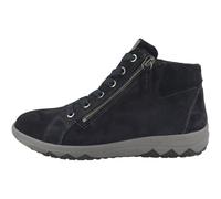 Waldläufer Schnürstiefel Damen H-Teresa Bequem Blau (deepblue schiefer 021) Größe 41,5 EU